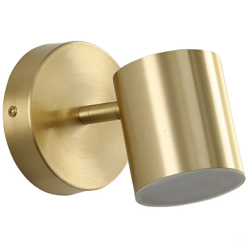 Modern LED Wall Sconce in Gold Finish – Elegance and Functionality