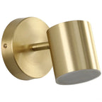 Modern LED Wall Sconce in Gold Finish – Elegance and Functionality
