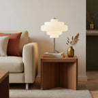 Serenyra Macaron Orange Glass Table Lamp