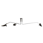 Jaler Industry Three Arm Ceiling Light