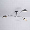 Jaler Industry Three Arm Ceiling Light