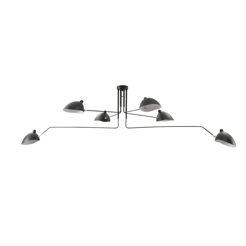 Jaler Industry Three Arm Ceiling Light