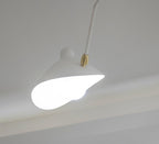 Solara Three-Arm Black Sculptural Ceiling Light