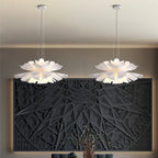 Hanging Lotus Flower Shaped Lamp – Decorative Ceiling Light with Layered Shade