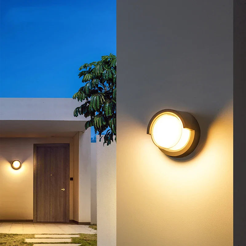 Outdoor Wall Lamp with Motion Sensor