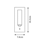 Elegant Adjustable LED Switchable Applique