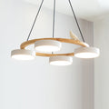 Cliff Round Chandelier with Bird