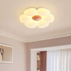 Solara Six-Petal Flower Ceiling Light for Children's Room