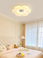 Solara Six-Petal Flower Ceiling Light for Children's Room