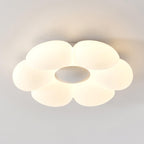 Solara Six-Petal Flower Ceiling Light for Children's Room
