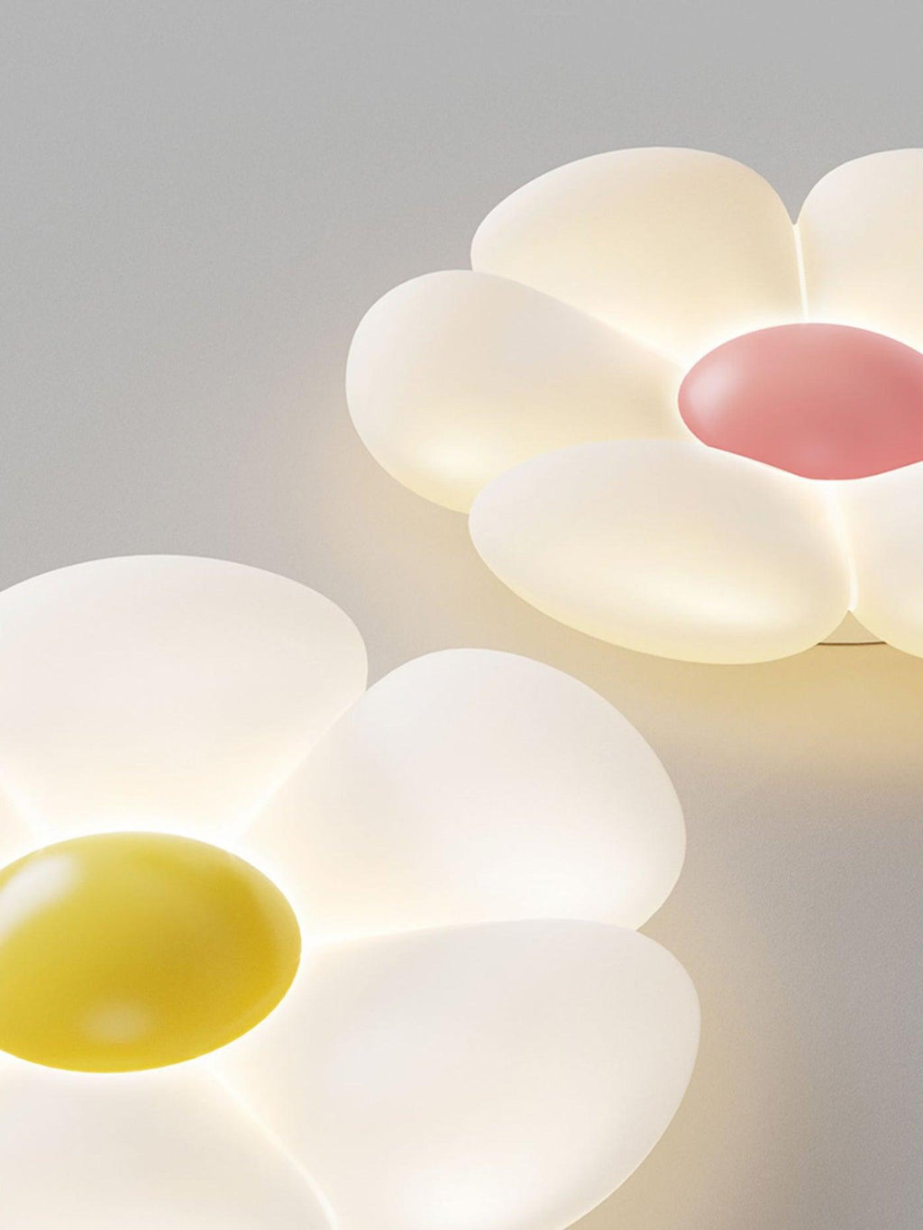 Solara Six-Petal Flower Ceiling Light for Children's Room