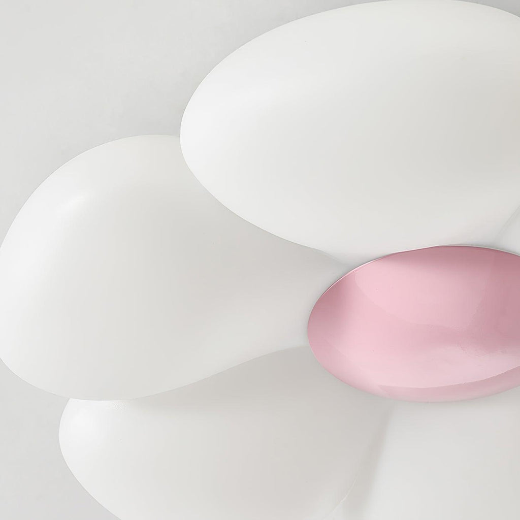 Solara Six-Petal Flower Ceiling Light for Children's Room