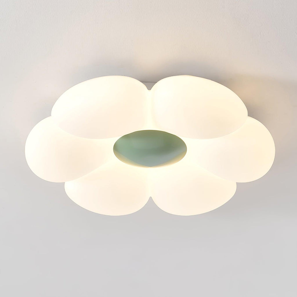 Solara Six-Petal Flower Ceiling Light for Children's Room