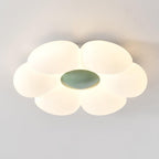 Solara Six-Petal Flower Ceiling Light for Children's Room