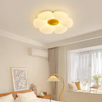 Solara Six-Petal Flower Ceiling Light for Children's Room