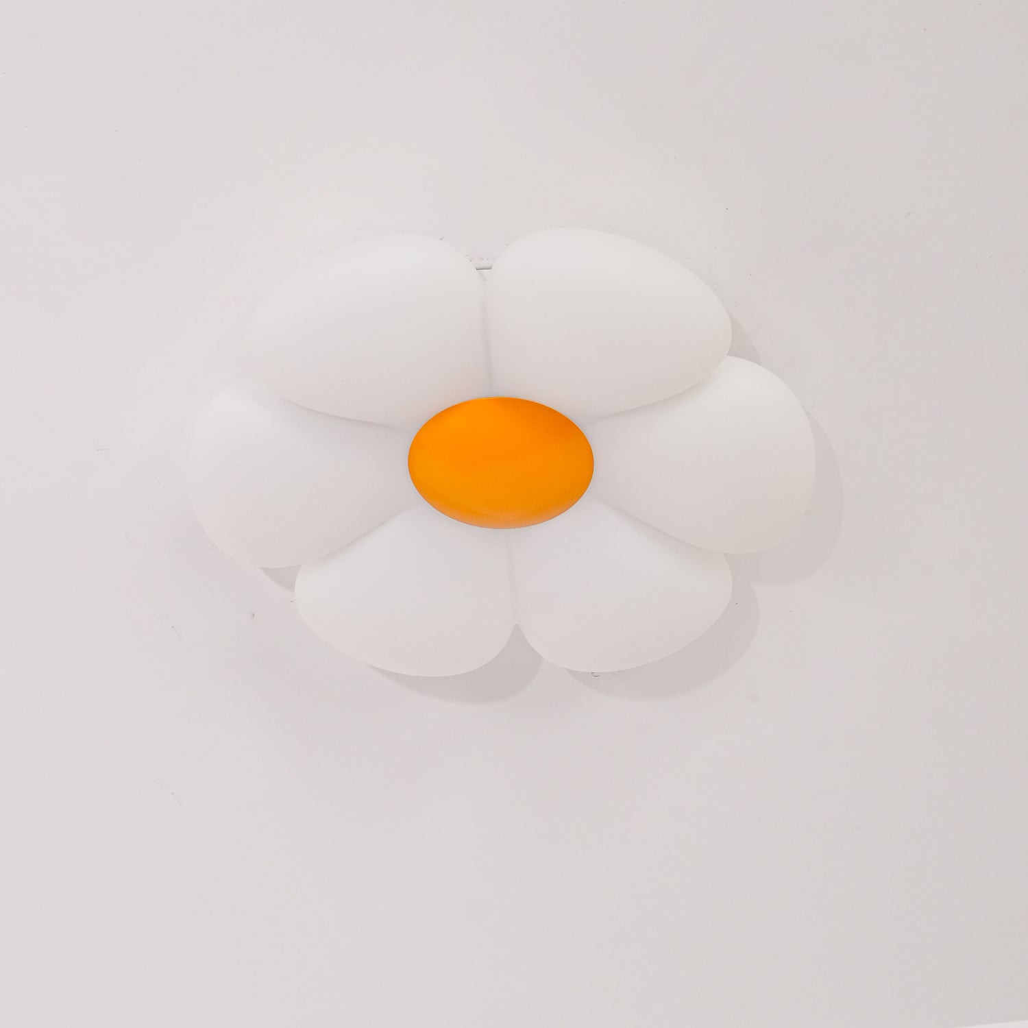 Solara Six-Petal Flower Ceiling Light for Children's Room