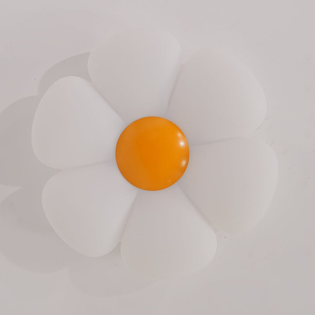 Solara Six-Petal Flower Ceiling Light for Children's Room