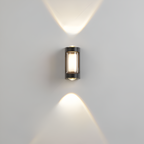 Nordic Minimalist Acrylic Rectangular Outdoor Wall Light LED Up-Down