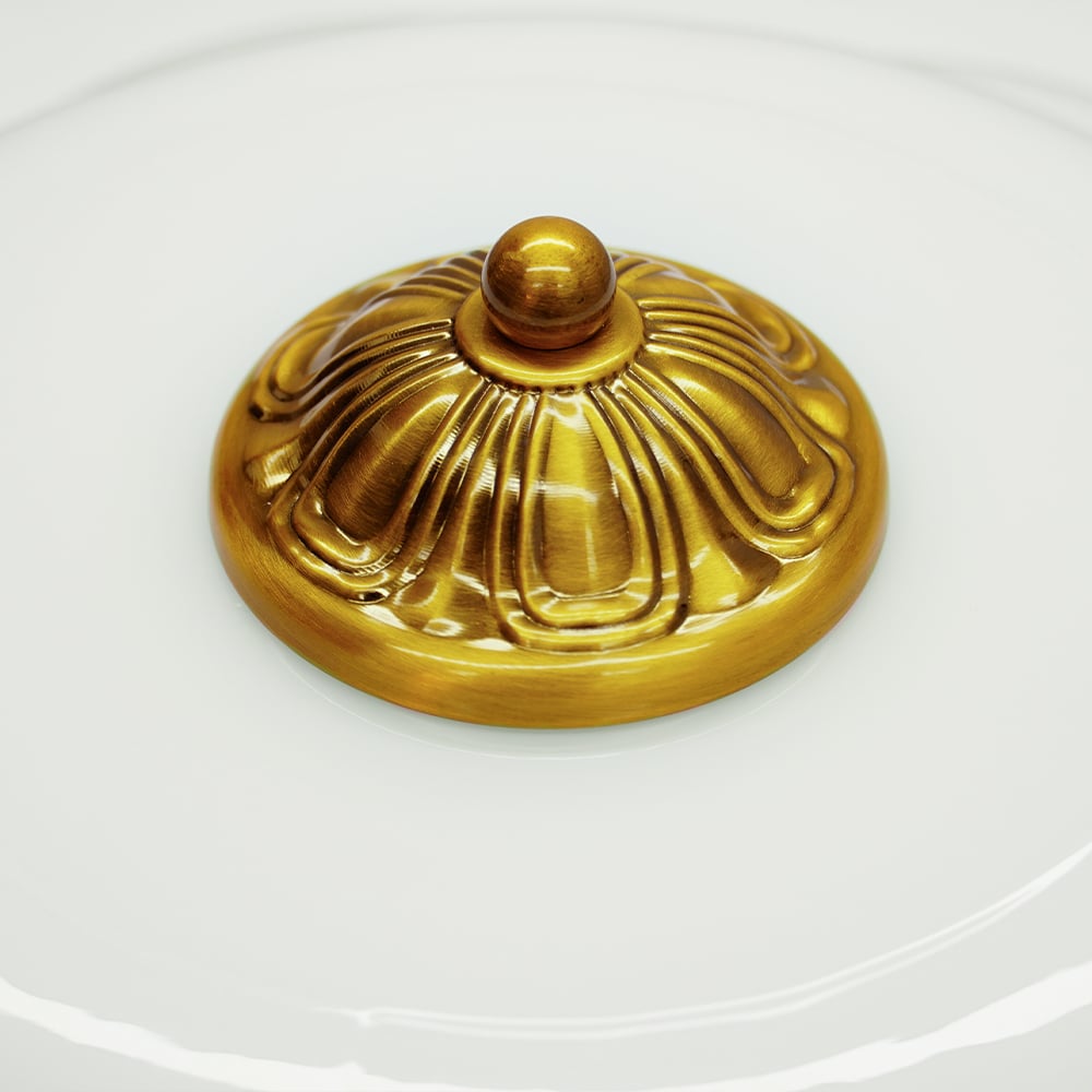 Sól Eloise Glass Semi Flush Mount Ceiling Light