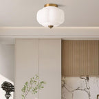 Sól Eloise Glass Semi Flush Mount Ceiling Light