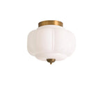Sól Eloise Glass Semi Flush Mount Ceiling Light