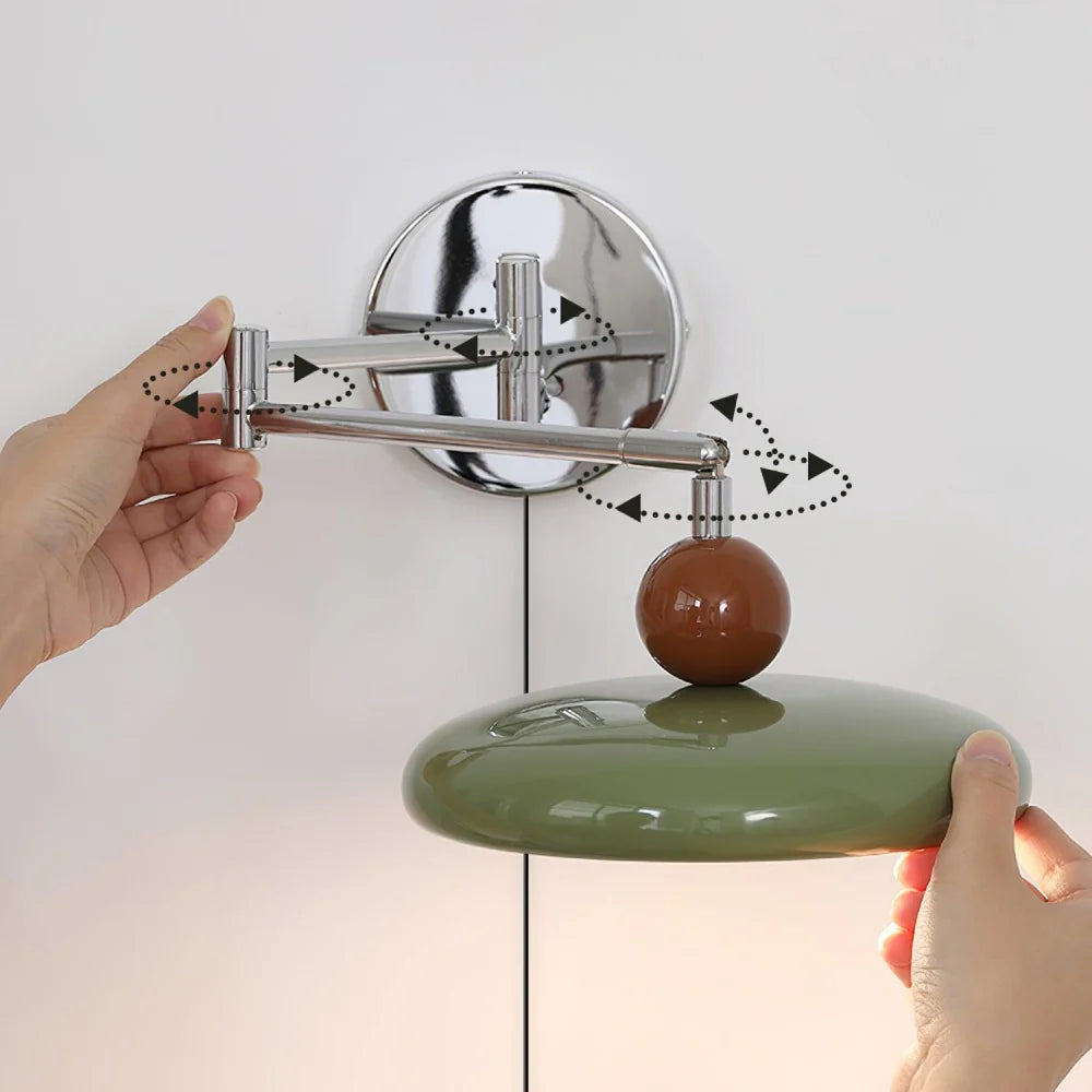 Solara Adjustable Swing Arm Wall Lamp