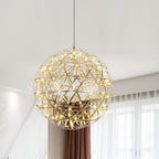 Ivthayra Postmodern Luxury Sphere Gold Pendant Light