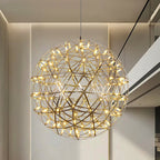 Ivthayra Postmodern Luxury Sphere Gold Pendant Light