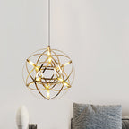 Ivthayra Luxury Postmodern Golden Ball Suspension