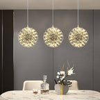 Ivthayra Luxury Postmodern Golden Ball Suspension