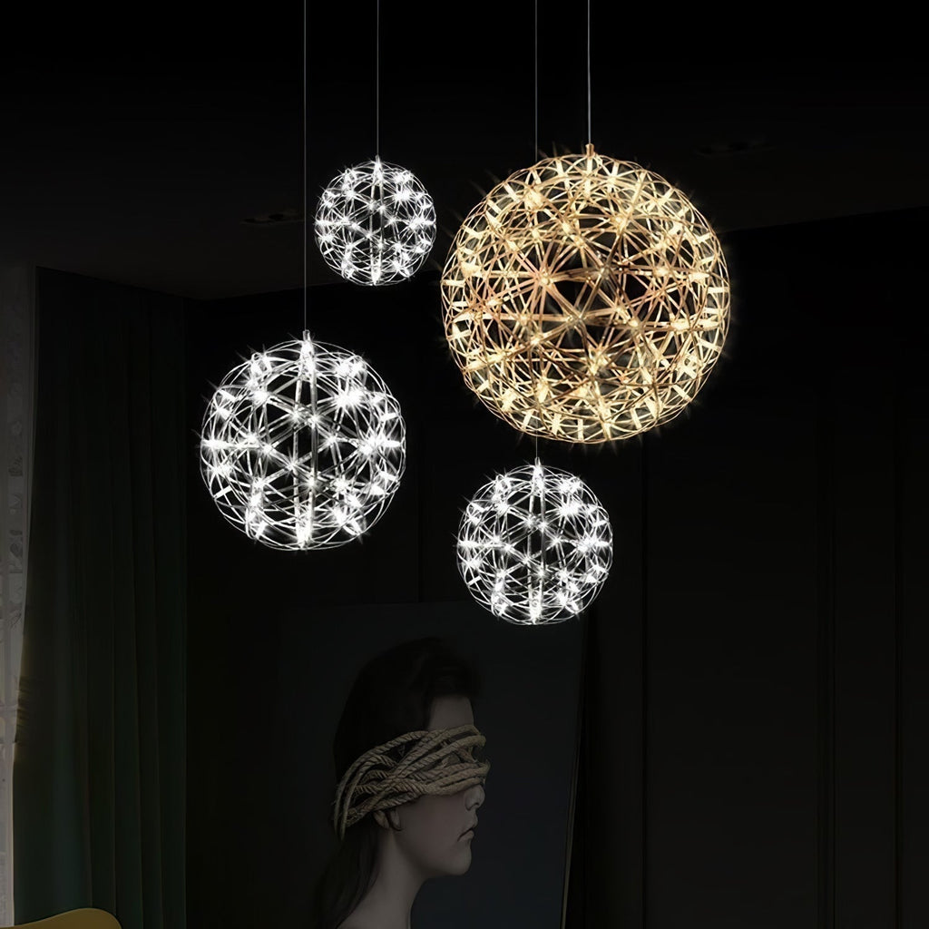 Ivthayra Postmodern Luxury Sphere Gold Pendant Light