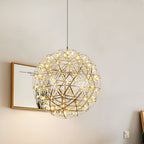Ivthayra Luxury Postmodern Golden Ball Suspension