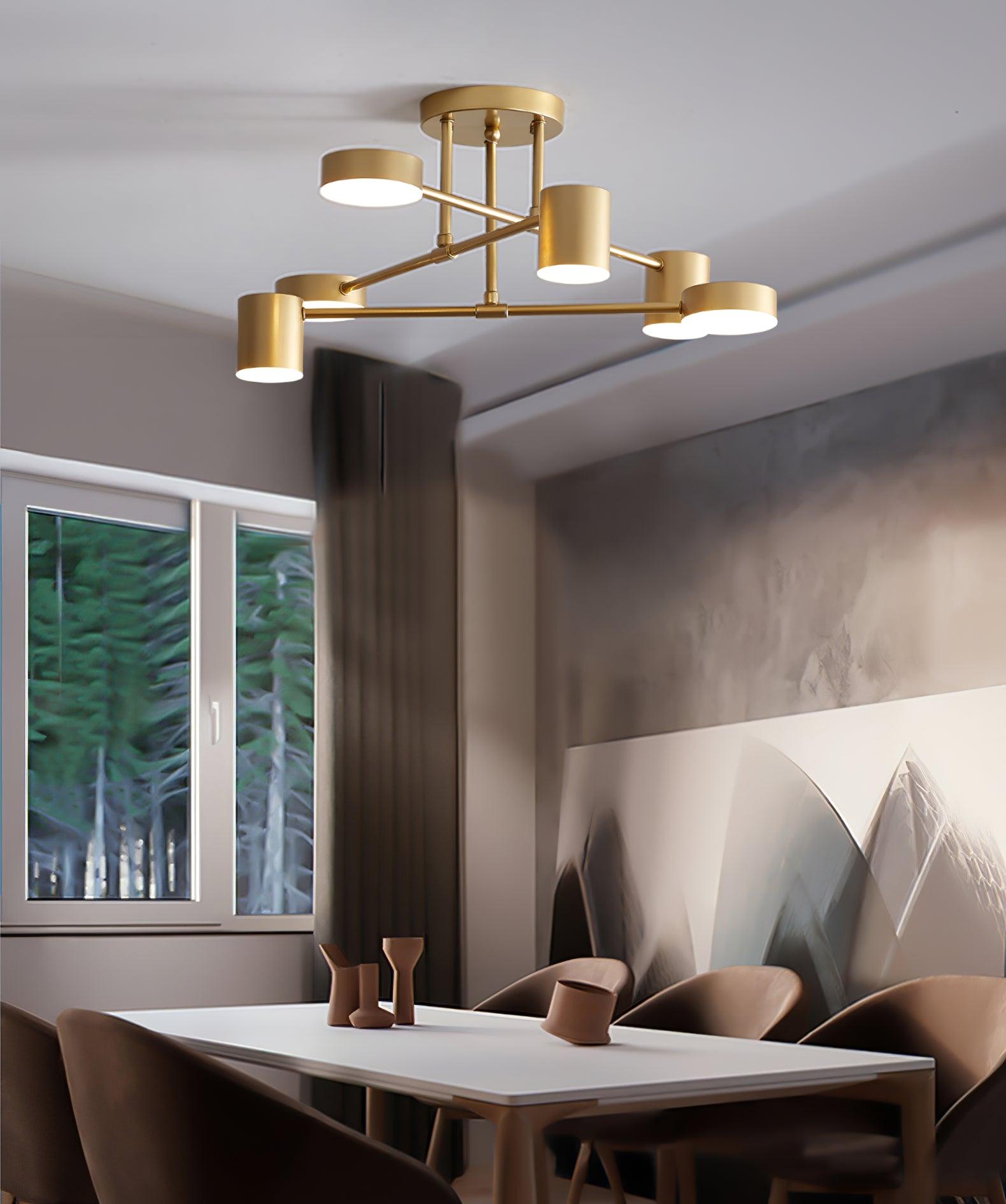 Minimalist Acrylic Sputnik Ceiling Light