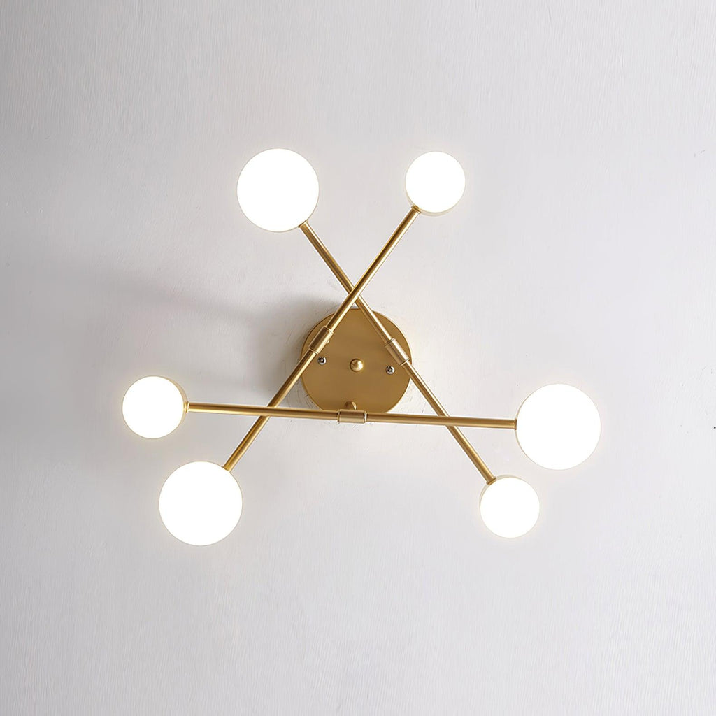 Minimalist Acrylic Sputnik Ceiling Light