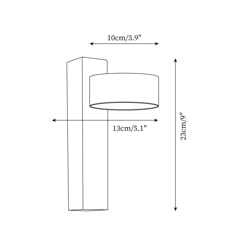 Jovan Wall Sconce in Travertine & Wood