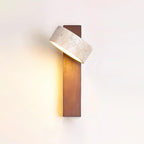 Jovan Wall Light Made of Travertine and Wood