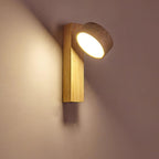 Jovan Wall Light Made of Travertine and Wood