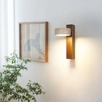 Thales Travertine Rotatable Wall Lamp