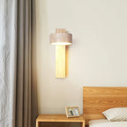 Thales Travertine Rotatable Wall Lamp