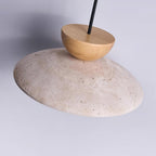 Cleo Suspensions in Travertine