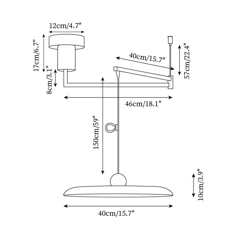 Morandi Adjustable Arm Suspensions