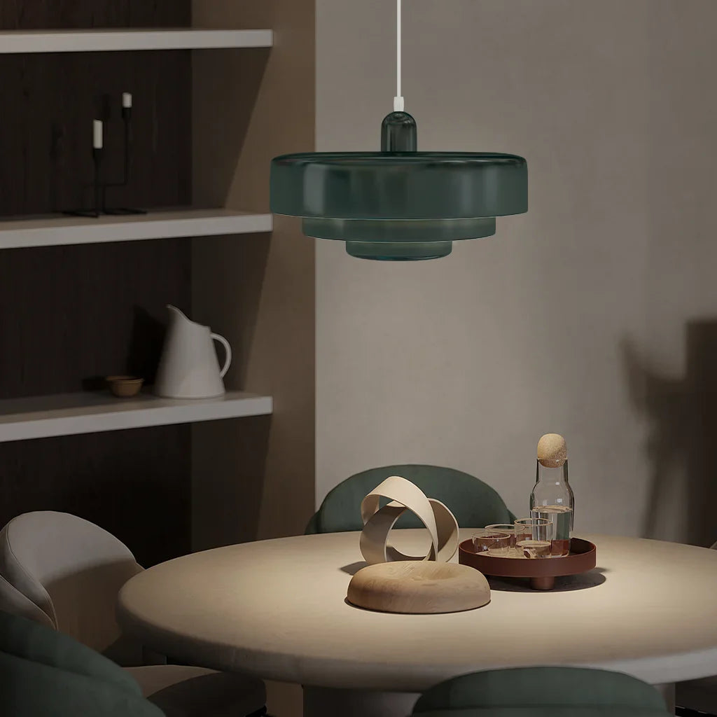 Hind Triple Layer Disc Macaron Pendant Light
