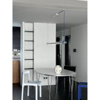 Modern Linear Minimalist LED Glass Light Pendant