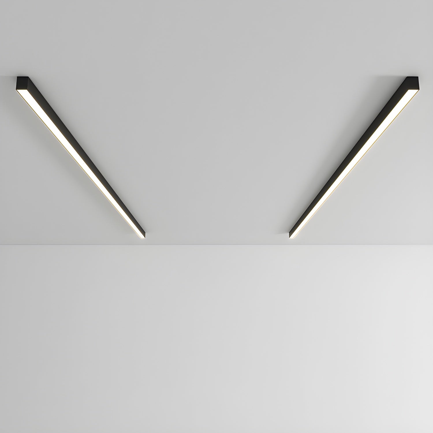 Solara Ultra Thin Minimalist Functional Linear Ceiling Light