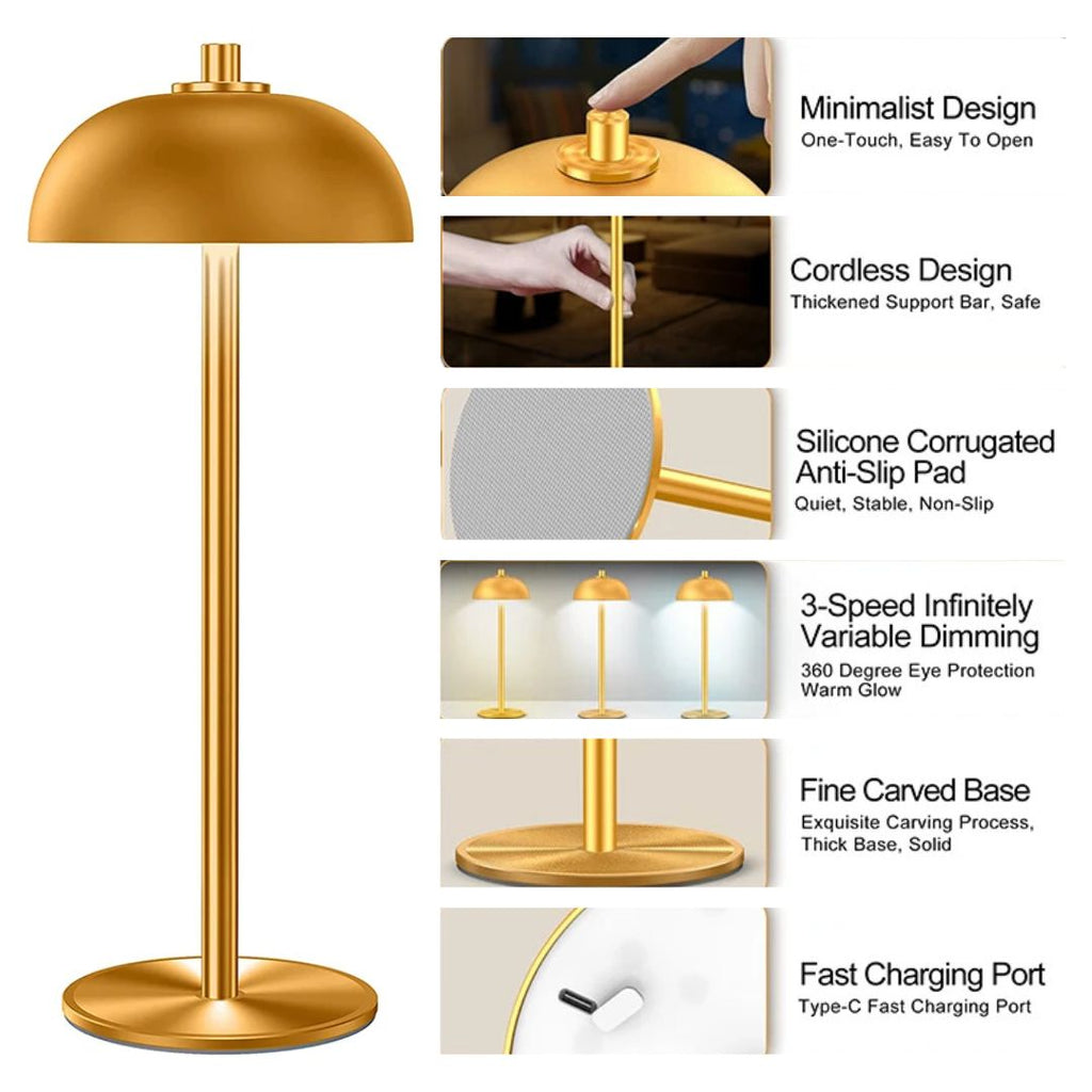 Gaile Creative Mushroom Lamp