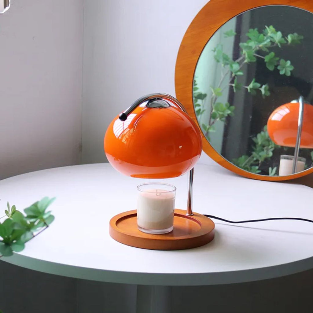 Alyssa Retro Glass Table Lamp