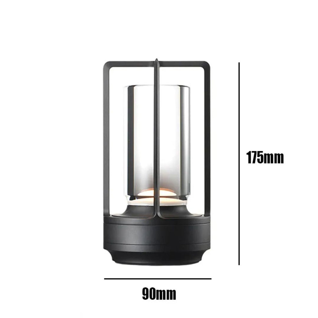 Clary LED Wireless Retro Metal Bar Desk Lamp