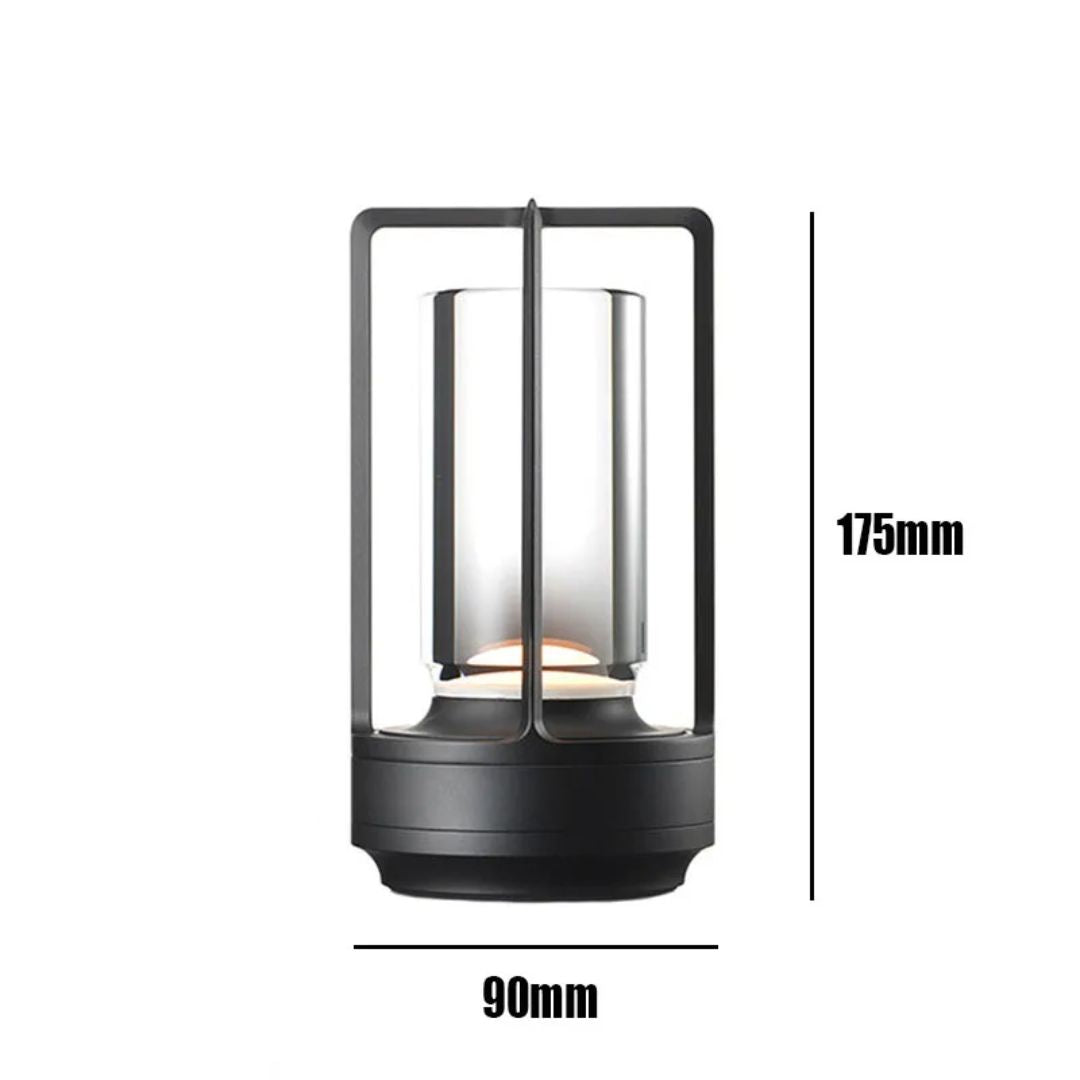 Clary LED Wireless Retro Metal Bar Desk Lamp