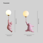 Designer Bear LED Wall Light - TeddyGlow