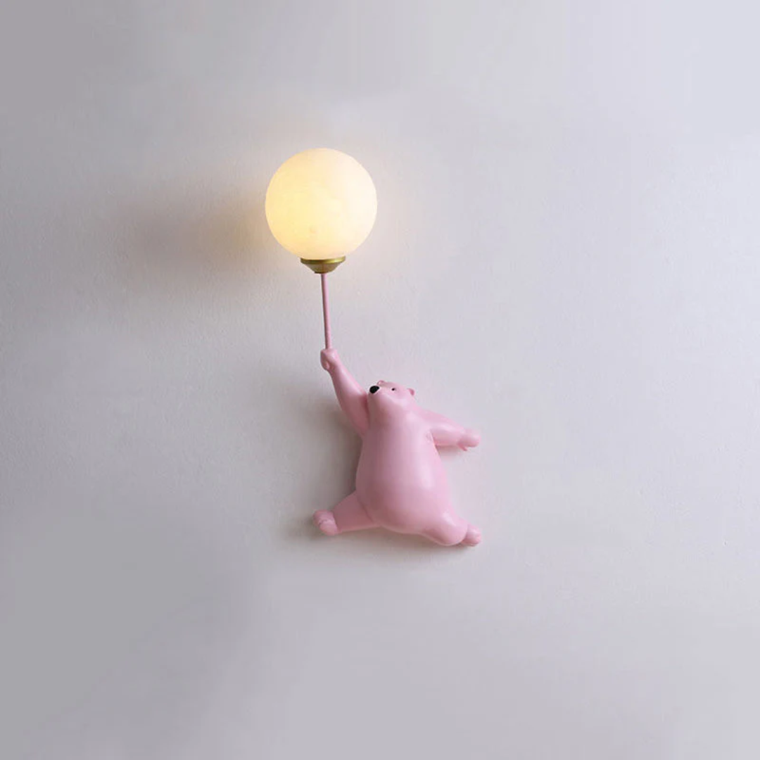 Designer Bear LED Wall Light - TeddyGlow